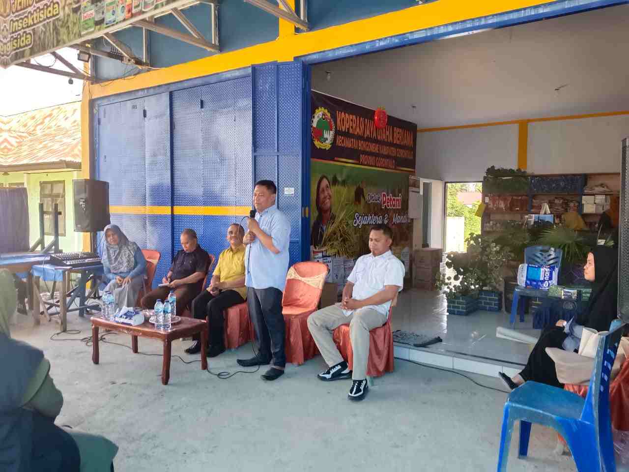 Wakil Ketua DPRD Kabgor,Roman Nasaru SE Dampingi Pelatihan Tekhnologi Pertanian Gorontalo
